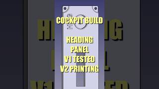 DIY cockpit V2 heading control panel flightsimulator [upl. by Linis517]