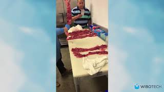 Grasselli KSL Horizontal Slicer Demo Part 2 Slice Machine for Meat [upl. by Odnomra]