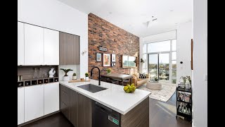 Stunning Leslieville Penthouse PH22 at 88 Colgate Avenue Toronto [upl. by Atiuqal]