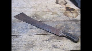 Martindale Machete Restoration [upl. by Afrikah]