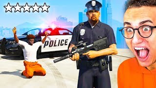 Playing GTA 5 As THE POLICE [upl. by Nolan]