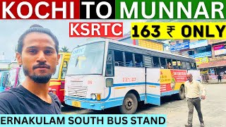 Kochi To Munnar By Bus 🚌  Ernakulam To Munnar Bus KSRTC Bus 🚎 [upl. by Elyod]