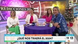 Predicciones 2024 para Aries Tauro y Géminis  Tu Día  Canal 13 [upl. by Nwahsat]