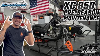 POLARIS XC 850 PRE SEASON INSPECTION DON’T GET STRANDED THIS WINTER BEGINNER MECHANIC [upl. by Yard753]