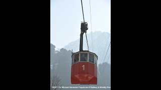 Predigtstuhlbahn Komplette Talfahrt Pendelbahn Bad Reichenhall Seilbahn Bayern Deutschland [upl. by Ytsirk]