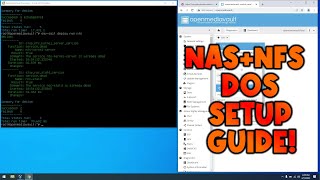 RetroTutorial Configuring OpenMediaVault NAS with NFS for MSDOS [upl. by Mahgirb]