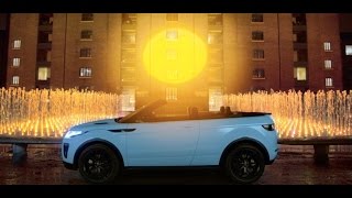 Global Debut of New Range Rover Evoque Convertible [upl. by Helenka]