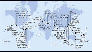 Giro del mondo con MSC Crociere  MSC World Cruise 2021 [upl. by Harwin]