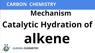 Mechanism of Catalytic Hydration of Alkene [upl. by Ardaid]