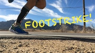 Proper Running Footstrike Forefoot vs Heelstrike vs Midfoot Technique [upl. by Eliot803]