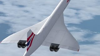 Concorde flight Harare Zimbabwe [upl. by Mylander]