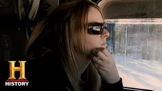 Ice Road Truckers Lisa Almost Falls Through the Ice S9 E4  History [upl. by Eerized940]