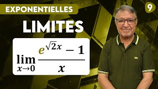 Fonctions Exponentielles  Limites  Ex 9 BAC Terminale [upl. by Jany]