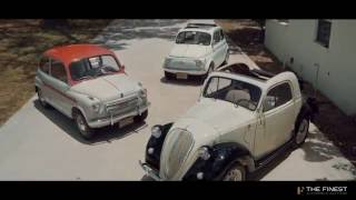 3 Fiats  Dante Giacosa Collection [upl. by Ahsikit]