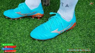 Mizuno Morelia Neo 3 Beta Azure Blue World Cup 2022  Review 2023 EP4 22 [upl. by Wilbert339]