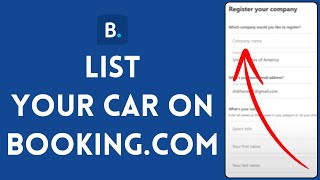 How to List Your Car on Bookingcom 2024 [upl. by Annayoj]