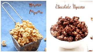 Chocolate amp Masala Popcorn Recipe  2 Ways  Lockdown Special  Chef MoM [upl. by Alathia573]