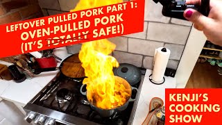 Easy OvenPulled Pork Plus Four Ways to Use the Leftovers  Kenjis Cooking Show [upl. by Airpac]