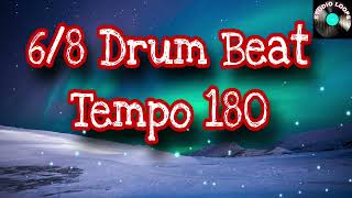 Best 68 Drum Beat  Tempo 180  Studio loops [upl. by Malim]