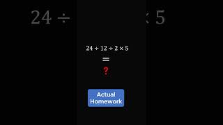 Simple homework stumps many people [upl. by Danialah]