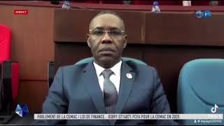 La loi de finance 2025 de la CEMAC a été adoptée en présence du président Balthasar Engonga Edjo [upl. by Iives]