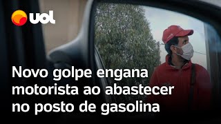 Golpe do posto motoristas são enganados ao abastecer o carro conta mais cara e tanque vazio [upl. by Adnilec]