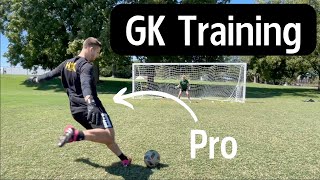 Pro Goalkeepers Off Day Training Session [upl. by Pliske131]