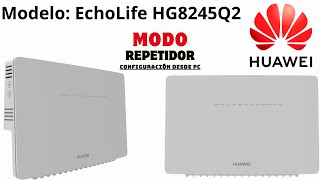 Como configurar GPON Huawei EchoLife HG8245Q2 como Access Point [upl. by Nomra68]