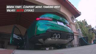 CG VSC2 Exhaust Valve Controller Install Guide  Sound Comparisons  2022 BMW G80 M3 [upl. by Wagoner]