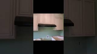 Large Range Hood Installation Done rangehood kitchen home homeimprovement kitchenideas diy [upl. by Netneuq]