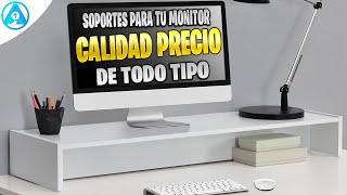 🥇Los 5 Soportes más Ajustables  Eleva tu Monitor a la Altura Ideal 🖥 [upl. by Tserof]