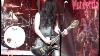 MURDERDOLLS  My Dark Place Alone Joey comes back live Bordeaux France 2011 [upl. by Sabian]