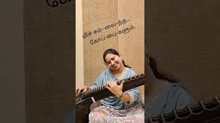 Thithikudhe  Silendra Theepori Ondru  RIVIINKA MUSIC  Indujakarthik  Veena Cover  Video 149 [upl. by Hallee]