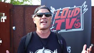 Interview with Whitfield Crane from from UGLY KID JOE at Hellfest 2022 for Rad Wings Of Destiny [upl. by Aicilehp]