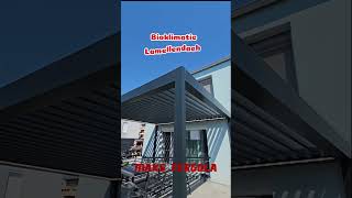 bioklimatikpergola pergola aluminium home lamellendach garten wintergarten [upl. by Grew238]