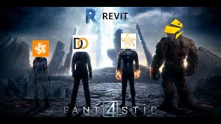 Los 4 fantásticos para Revit Los mejores 4 plugins para trabajar con Revit  BIMdesign Consulting [upl. by Nimrak775]