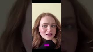 Sadie Sink 💗💗 sadie sadiesink New Interview Clip 😘🫡 [upl. by Nnairak]