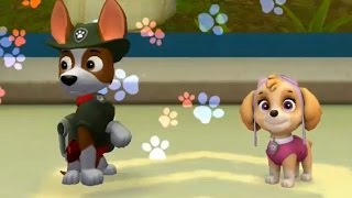 Paw Patrol Rescue Run The Jungle Tracker and Skye Games kids [upl. by Lukin]