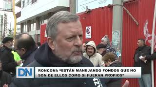 RONCONI “ESTÁN MANEJANDO FONDOS QUE NO SON DE ELLOS COMO SI FUERAN PROPIOS” [upl. by Agata]