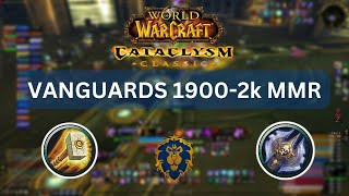 CATA ARENA RETDK VANGUARDS 19002k MMR Matches [upl. by Dnomar]