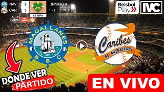 Magallanes vs Caribes EN VIVO donde ver y a que hora juega Navegantes del Magallanes vs Caribes LVBP [upl. by Tyre]