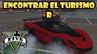 Donde encontrar el TURISMO R en GTA 5✔️ [upl. by Morrell247]