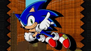 Sonic Robo Blast 2  Arid Canyon ACT 1 in 024428 as X Sonic [upl. by Ebbie235]