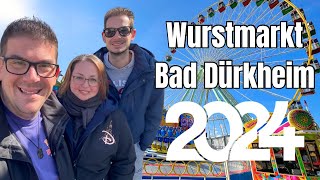 Wurstmarkt Bad Dürkheim 2024  Vom größten Festival Deutschlands zum größten Weinfest der Welt 🎡 [upl. by Rodnas314]