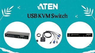 3A Exports Aten USB KVM Switch [upl. by Adiaros]