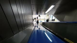 広島 広島駅 11‐12番のりば  Hiroshima Station Escalator Hiroshima Japan [upl. by Marmawke]