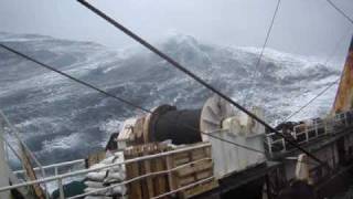 Bad weather in Flemish Cap [upl. by Ellenhoj]