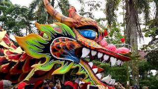 CAP GO MEH SINGKAWANG 2017  Naga 178 Meter ikut pawai tatung [upl. by Nnep]