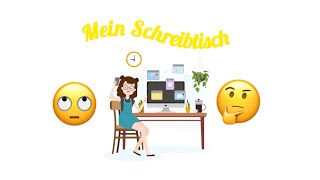 Mein SCHREIBTISCH 🤔 [upl. by Aticilef]