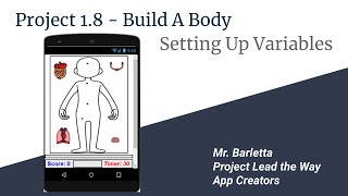 Project 18  Build A Body Setting Up Variables [upl. by Oneill612]